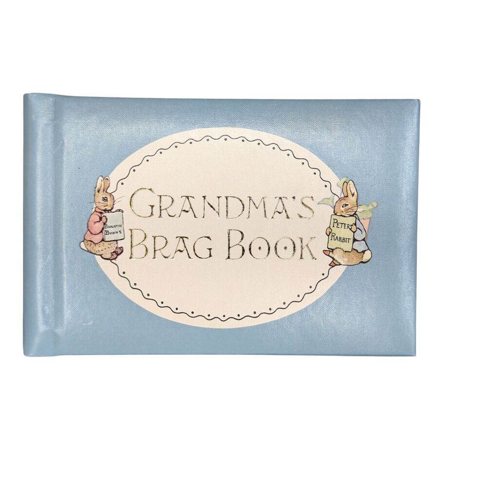 Vintage Grandma's Brag Book Beatrix Potter Collection 1976 Mini Photo Album